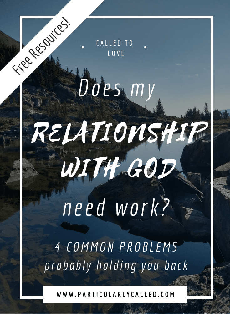 Does My Relationship with God need work?